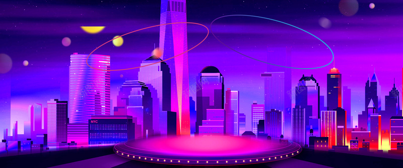双十一火拼大促城市绚烂紫色bannerpsd设计背景_新图网 https://ixintu.com 火拼双11海报 双11海报 双十一 双十一海报 淘宝 淘宝海报