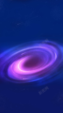 旋转星空星空旋转光束H5背景高清图片