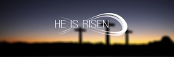 复活节日出图片模糊十字架高清图片