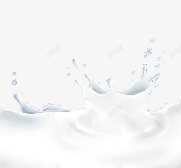 牛奶喷溅效果图片png免抠素材_新图网 https://ixintu.com 牛奶喷溅效果 动感 广告设计 牛奶 喷溅
