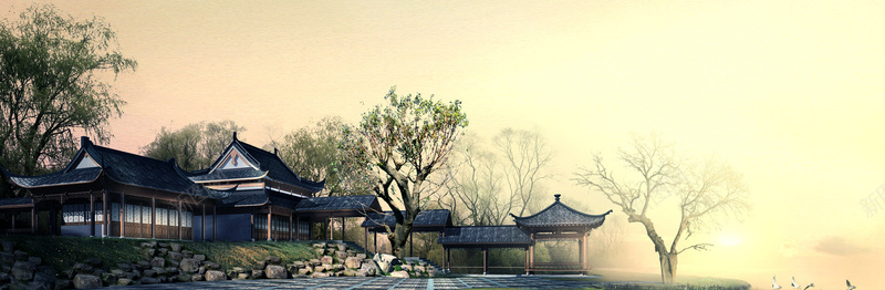 别墅房子背景jpg设计背景_新图网 https://ixintu.com 别墅 房子 背景 横幅背景 全屏banner banner背景 海报banner 摄影 风景