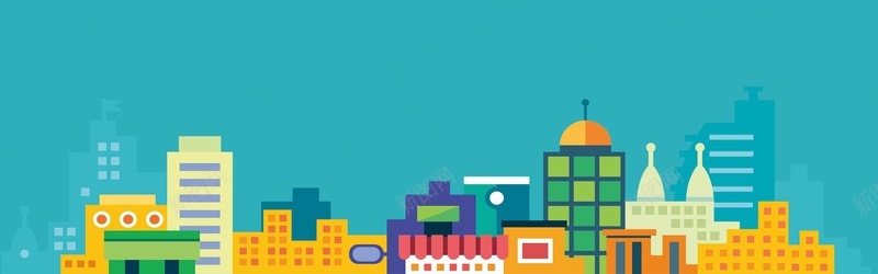 彩色卡通背景背景