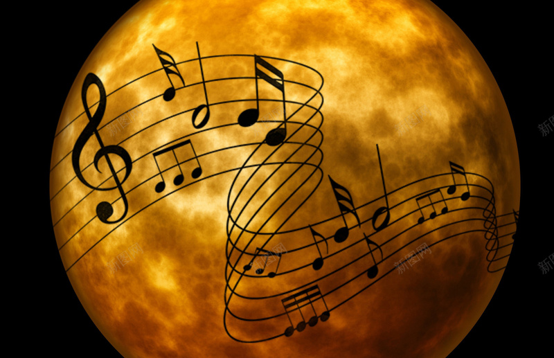 音乐在月亮的笔记图片jpg设计背景_新图网 https://ixintu.com 五线谱 乐谱 唱歌 音乐 音符 谱子 歌唱 钢琴 音乐图片 乐谱素材 月亮