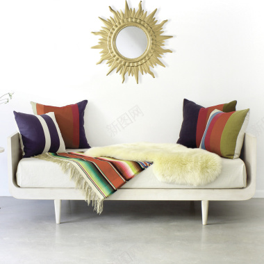 现代简约室内沙发背景墙软装搭配背景素材背景