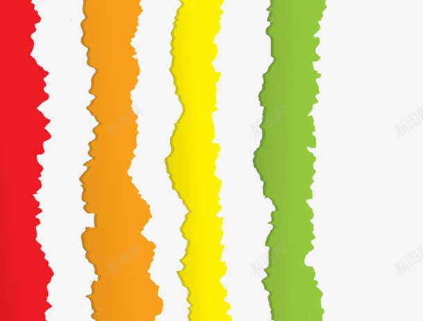 彩色撕裂效果png免抠素材_新图网 https://ixintu.com 彩色 撕裂 撕裂效果 水彩 纸张 裂缝
