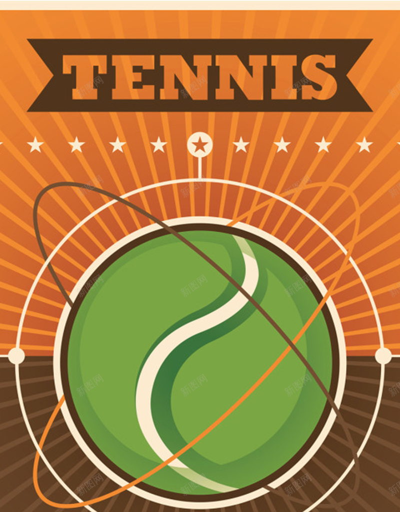 多彩条纹网球图案背景图jpg设计背景_新图网 https://ixintu.com 多彩 文字 条纹 网球 运动 比赛 扁平 渐变 几何