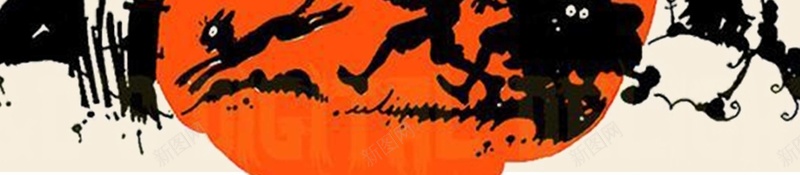 惊恐万圣节夜晚海报psd设计背景_新图网 https://ixintu.com 万圣节 卡通 恐怖 手绘 鬼节 幽灵 南瓜灯 蜘蛛网 蜘蛛 月亮