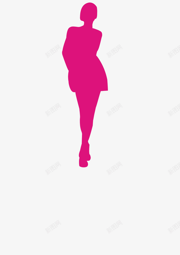 logo设计元素png人物png免抠素材_新图网 https://ixintu.com logo设计 元素 png 人物 女装