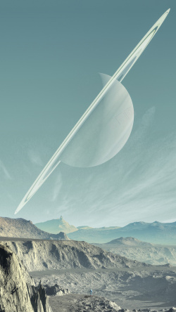 行星环土星高清图片