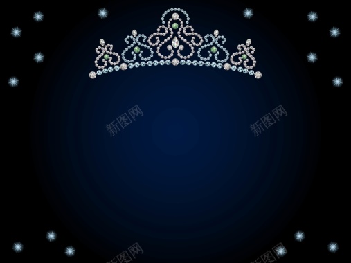 矢量女神公主女皇皇冠背景素材背景