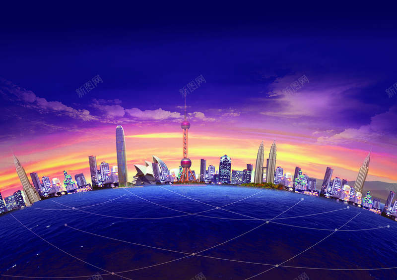 商业地产背景素材psd设计背景_新图网 https://ixintu.com 购物中心 商铺 湖水 金融 黑色 商业地产 背景 海报