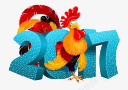 丁酉年鸡2017新年快乐鸡年高清图片
