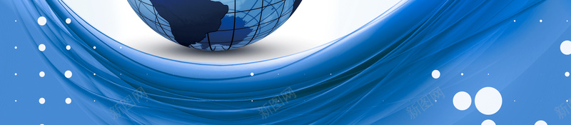 蓝色地球科技简约线条背景psd设计背景_新图网 https://ixintu.com 线条背景 蓝色地球 清新 科技 简约 3D小人 科技海报 清新简约 线条