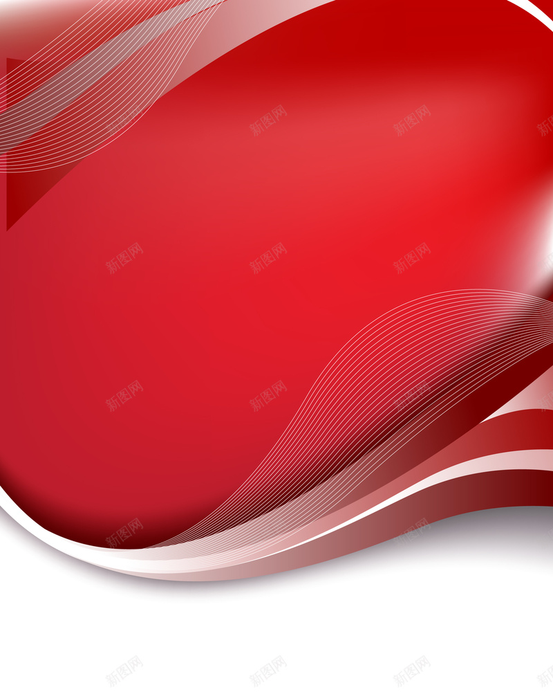 红色动感波纹线条背景eps设计背景_新图网 https://ixintu.com 动感 条纹 波纹 红色 线条 条形开心 扁平 渐变 几何