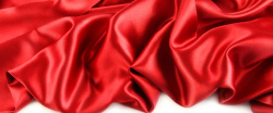 红色质感锦绸背景