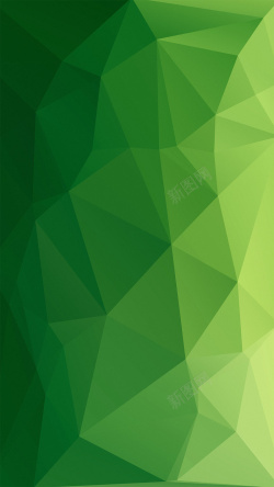 绿色晶格图片绿色超清几何多边形晶格背景高清图片