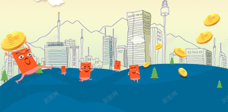 彩色手绘H5背景psd设计背景_新图网 https://ixintu.com 彩色 手绘 城市 气球 漂浮 H5背景 H5 h5 卡通 童趣