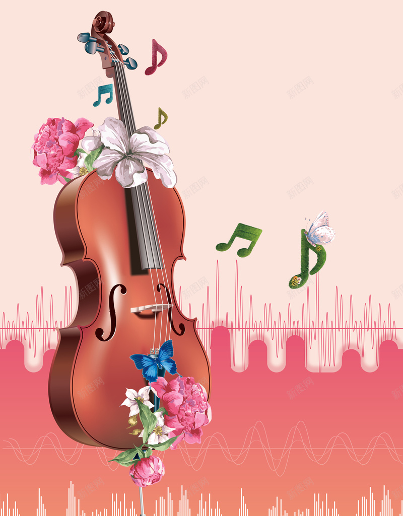 大提琴教学背景素材psd设计背景_新图网 https://ixintu.com 乐器 招生 海报 矢量 背景 大提琴 音乐 教学