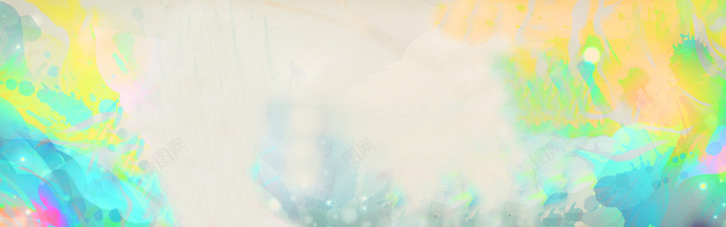 梦幻小清新banner海报背景背景
