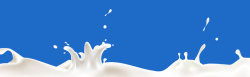 科幻飞掠飞溅飞溅牛奶系列背景banner高清图片