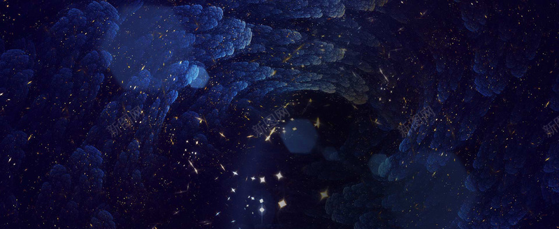 唯美星空背景背景