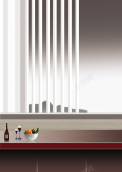 桌山厨房海报背景素材高清图片