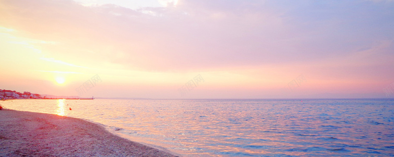 粉色天空大海沙滩背景jpg设计背景_新图网 https://ixintu.com 粉色 天空 大海 沙滩