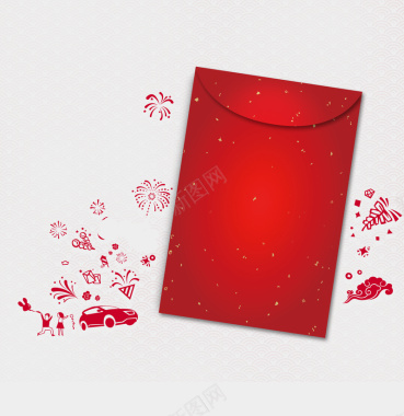 红包新年节日背景背景