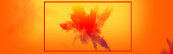 橘色喷绘banner橘色桔色喷绘喷洒效果设计背景高清图片