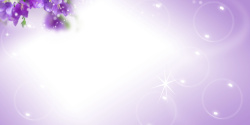 海报紫花背景化妆品紫色高清图片