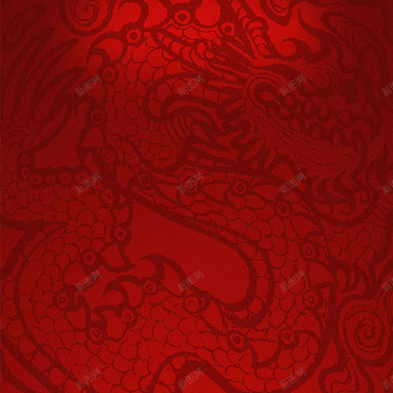 红色底纹纹理背景图jpg设计背景_新图网 https://ixintu.com 红色 纹理 传统 中国风 龙 主图 质感