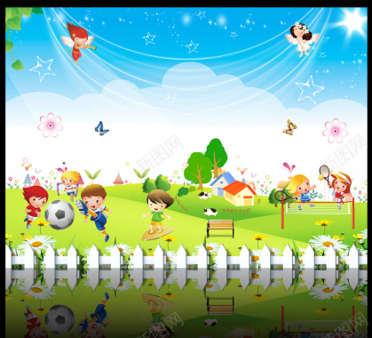 六一儿童节背景