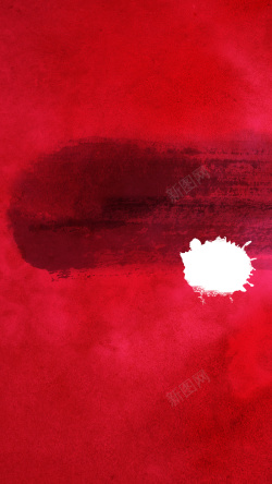 个性油漆背景个性油漆红色背景PSD分层H5背景素材高清图片