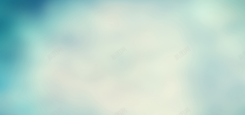 蓝色云雾背景背景