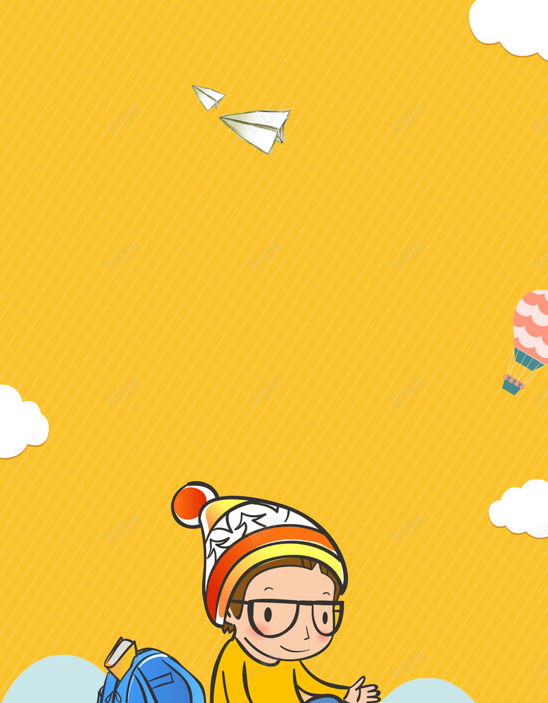 幼儿园辅导班幼儿早教海报psd设计背景_新图网 https://ixintu.com 幼儿早教 幼儿园 儿童 卡通 辅导 云朵 书本 书包 教育 招生简章