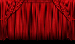 开幕式舞台特质红色幕布高清背景图片素材高清图片