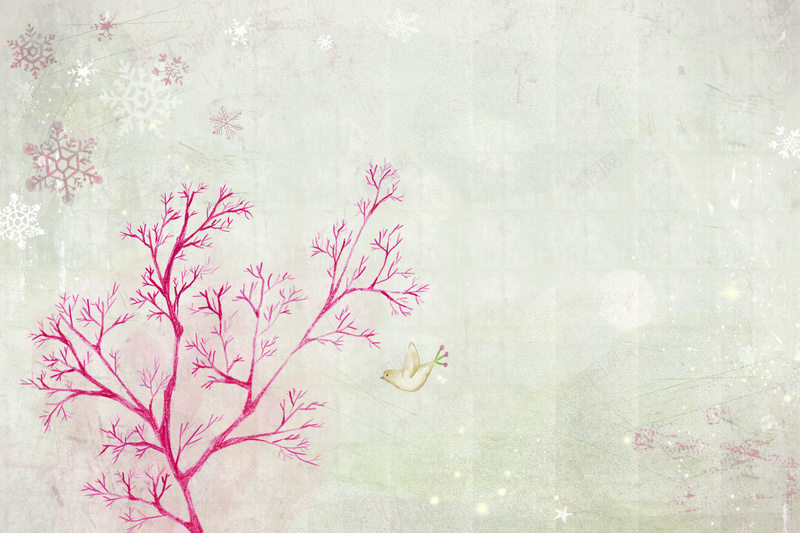 粉色手绘唯美树木背景psd设计背景_新图网 https://ixintu.com 唯美 手绘 水彩 粉色 纹理 卡通 童趣