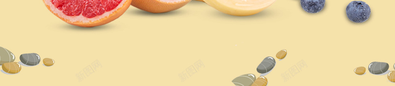 创意卡通插画夏季水果海报背景psd设计背景_新图网 https://ixintu.com 绿色食品 超市促销 dm单 水果 海报 宣传单 展板美食海报 新鲜食品 美味生活 大自然 芒果 蓝莓