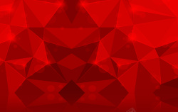 几何体舞台红色几何背景高清图片