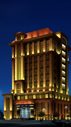 现代酒店欧式建筑酒店高清图片