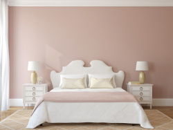 温馨床品被子粉色温馨家居背景素材高清图片