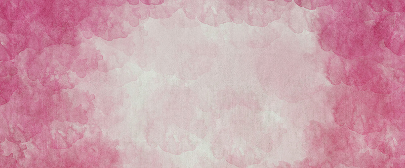 粉红水彩背景