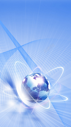蓝色地球科技蓝色地球科技背景高清图片