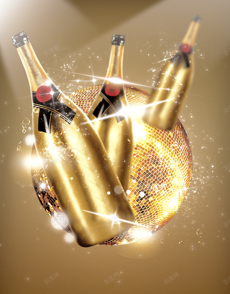 新年跨年海报背景素材psd设计背景_新图网 https://ixintu.com 新年 过年 跨年 海报设计 香槟 新年海报设计图片下载 酒 激情 狂欢