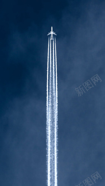 直线赛道飞机直线上天H5背景素材背景