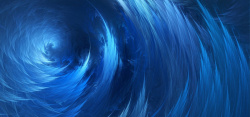 旋转的水流螺旋卷曲的蓝色背景高清图片