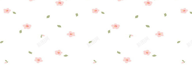 东洋粉红小花背景图背景
