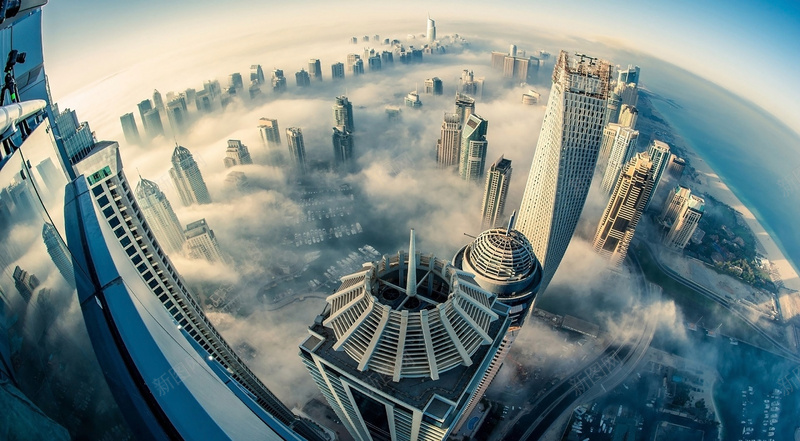 城市建筑背景图jpg设计背景_新图网 https://ixintu.com 城市建筑 科技 科幻 商务 俯视效果 广阔豁达