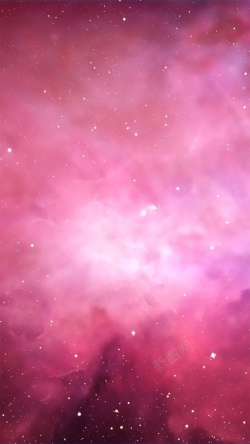 浪漫星空png粉色浪漫宇宙星空h5背景高清图片