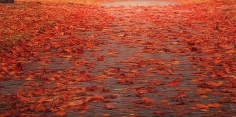 风景红色树叶路H5背景素材jpg设计背景_新图网 https://ixintu.com 风景 红色 树叶 路 树叶背景 H5 摄影